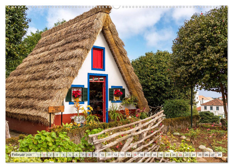 Madeira - eine Rundreise (CALVENDO Premium Wandkalender 2026)