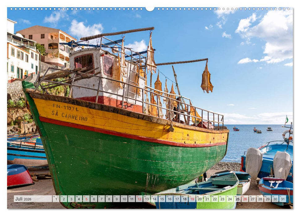 Madeira - eine Rundreise (CALVENDO Premium Wandkalender 2026)