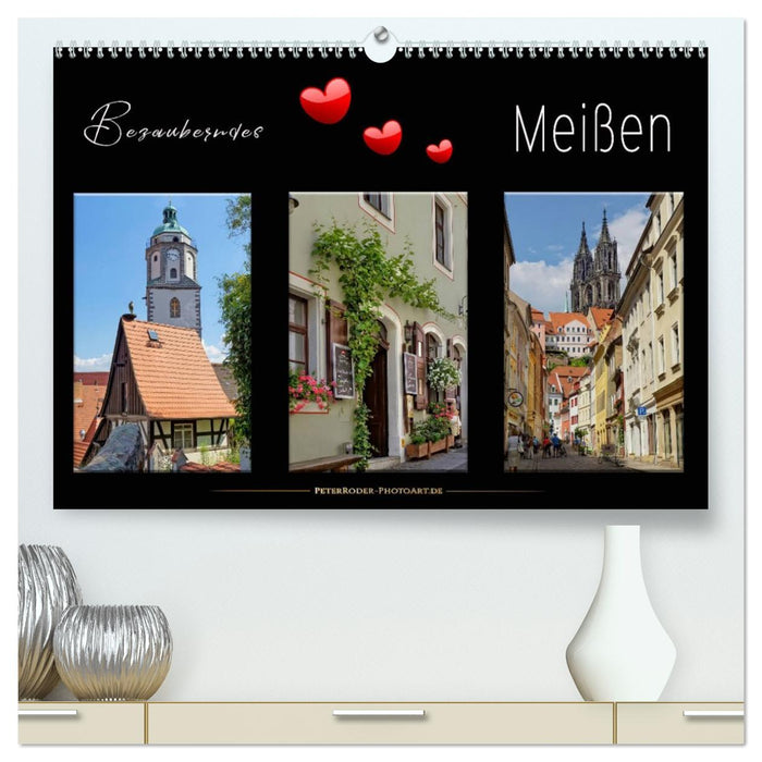 Bezauberndes Meißen (CALVENDO Premium Wandkalender 2026)