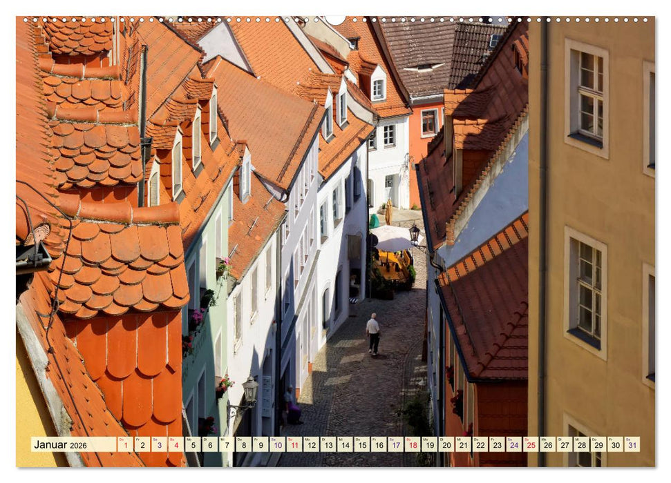 Bezauberndes Meißen (CALVENDO Premium Wandkalender 2026)