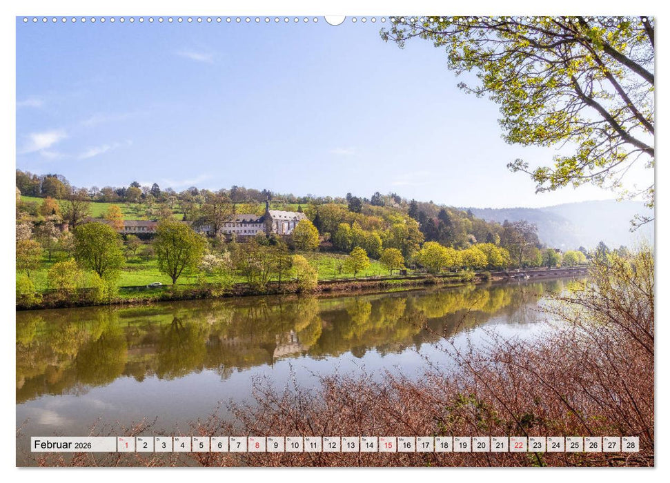 Romantisches Neckartal (CALVENDO Premium Wandkalender 2026)