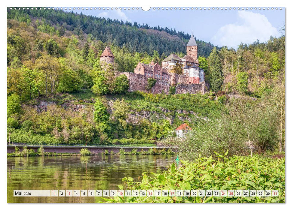 Romantisches Neckartal (CALVENDO Premium Wandkalender 2026)