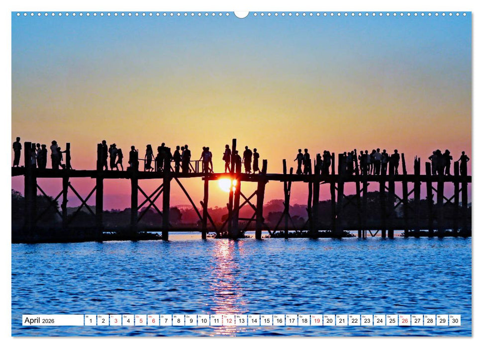 Unterwegs in Südostasien (CALVENDO Premium Wandkalender 2026)