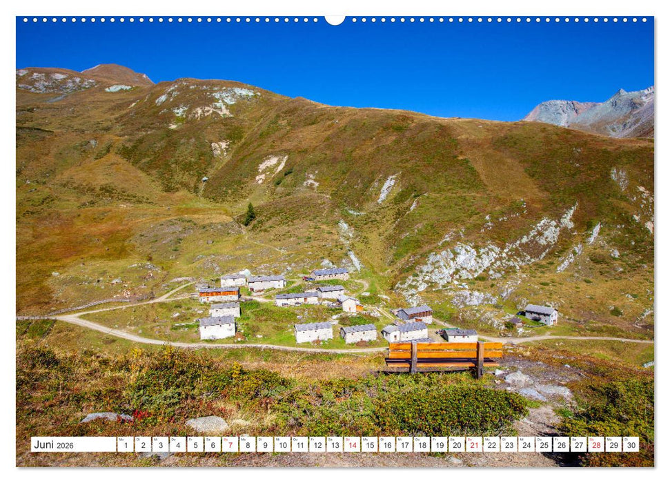 Jagdhausalm in Osttirol (CALVENDO Wandkalender 2026)