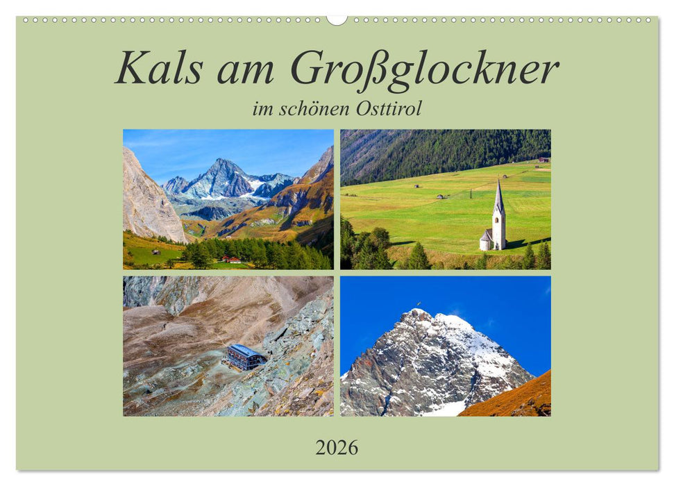 Kals am Großglockner (CALVENDO Wandkalender 2026)