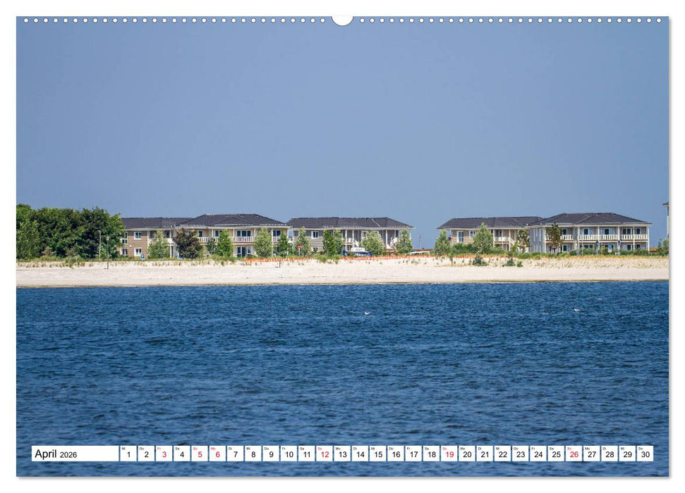 Küstenort Heiligenhafen (CALVENDO Premium Wandkalender 2026)