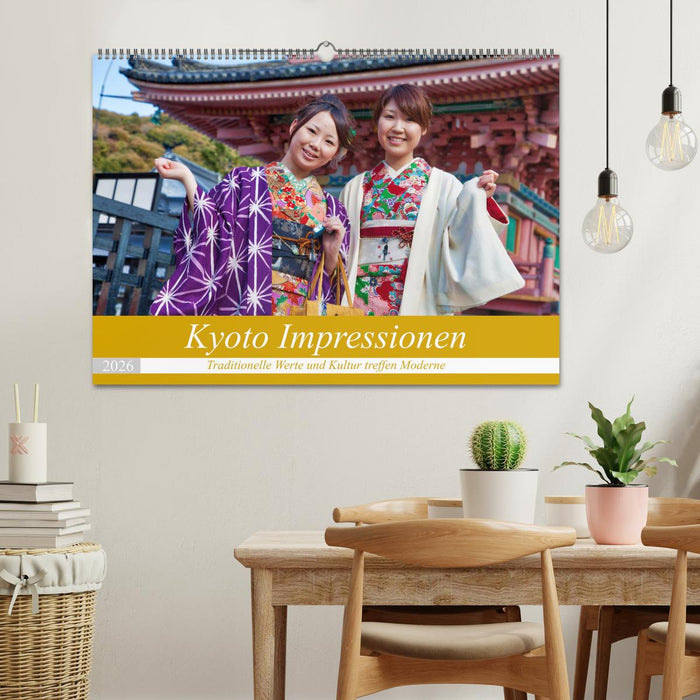 Kyoto Impressionen (CALVENDO Wandkalender 2026)