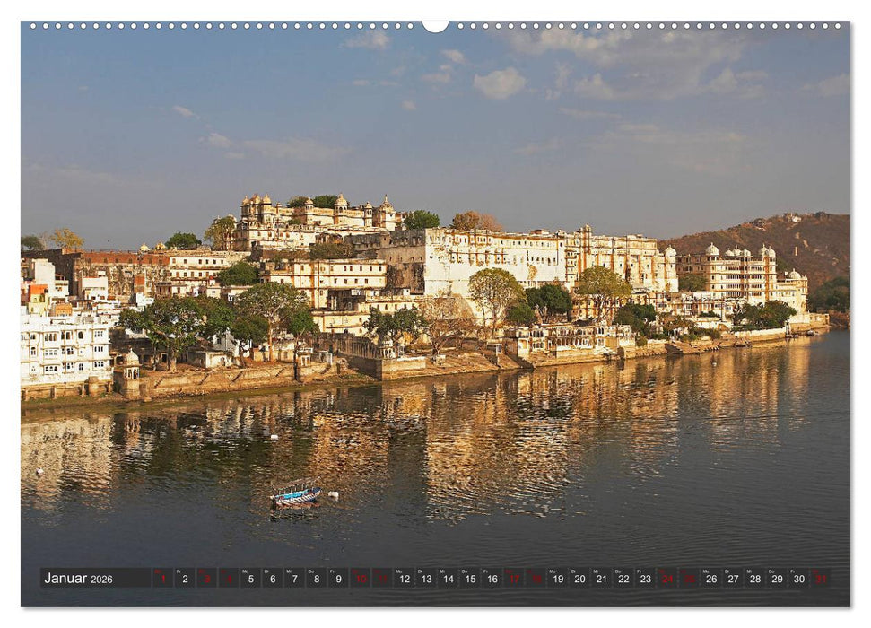 Indiens Tempel und Paläste (CALVENDO Wandkalender 2026)