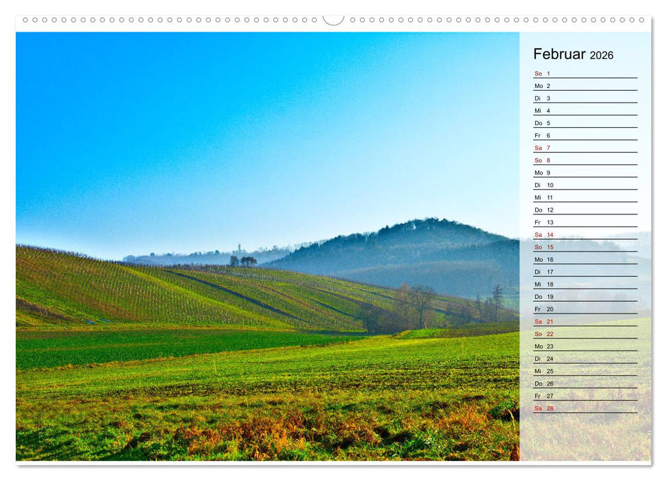 Hohenlohe - Natur und Altstadt (CALVENDO Wandkalender 2026)