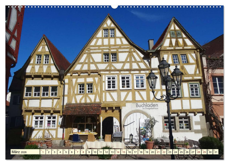 Unterwegs in Besigheim (CALVENDO Premium Wandkalender 2026)