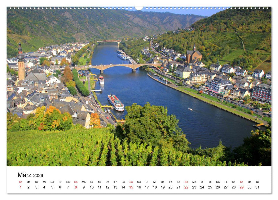 Cochem - Eine Perle an der Mosel (CALVENDO Premium Wandkalender 2026)
