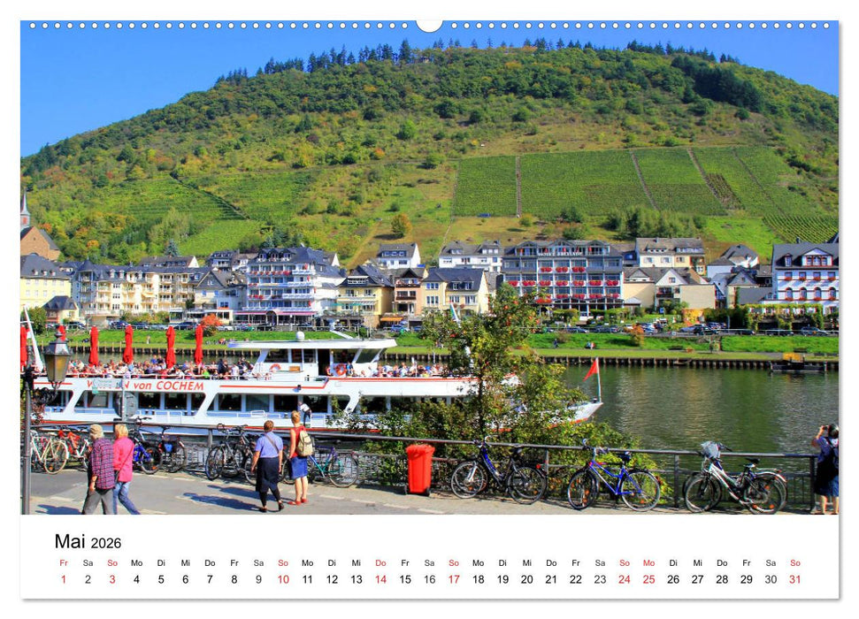 Cochem - Eine Perle an der Mosel (CALVENDO Premium Wandkalender 2026)
