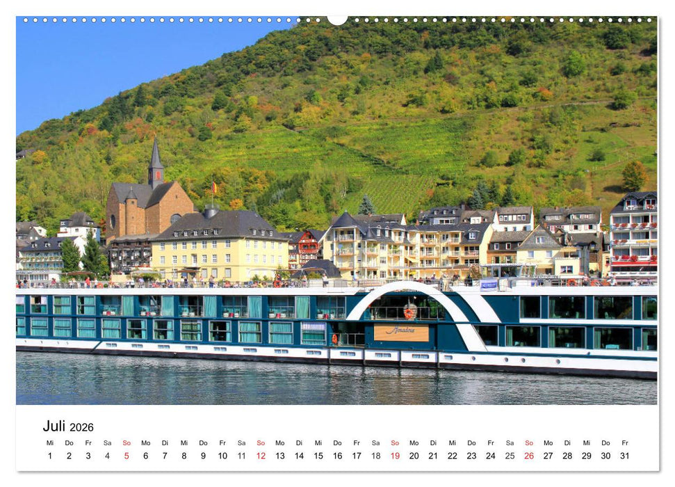 Cochem - Eine Perle an der Mosel (CALVENDO Premium Wandkalender 2026)