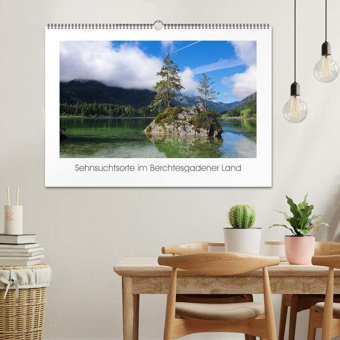 Sehnsuchtsorte im Berchtesgadener Land (CALVENDO Wandkalender 2026)