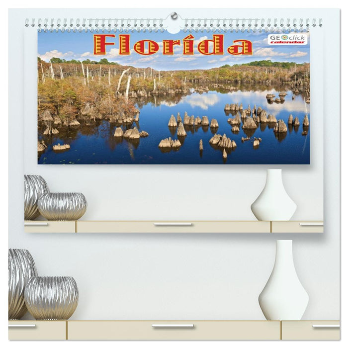 GEOclick calendar: Florida (CALVENDO Premium Wandkalender 2026)