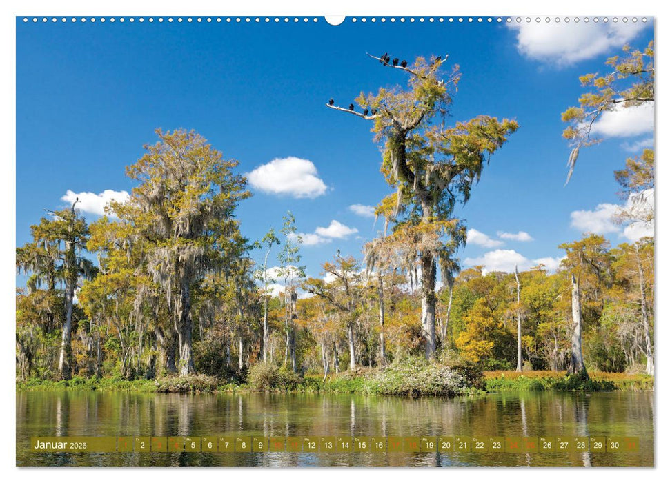 GEOclick calendar: Florida (CALVENDO Premium Wandkalender 2026)