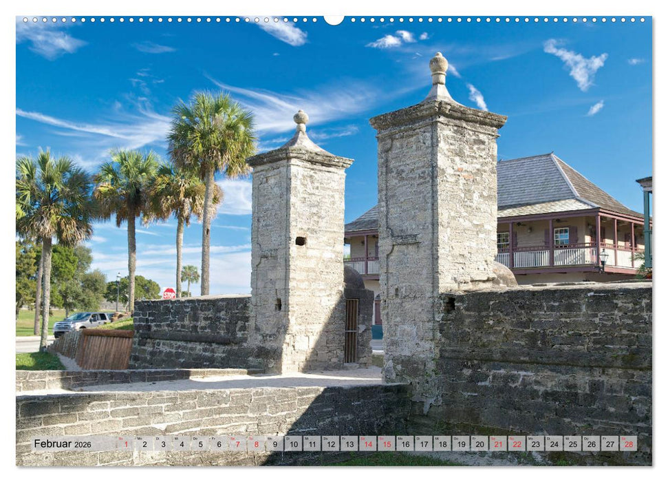 GEOclick calendar: Florida (CALVENDO Premium Wandkalender 2026)
