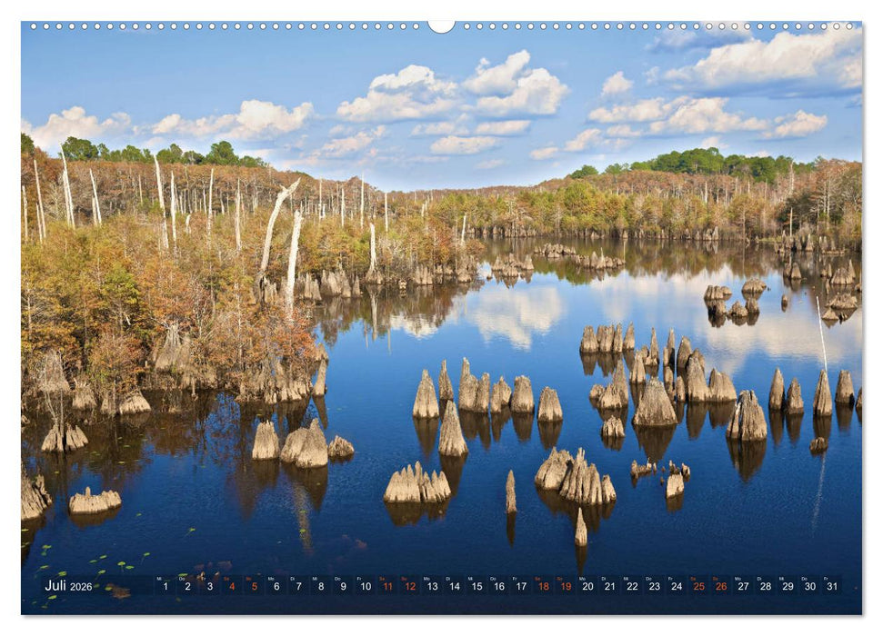 GEOclick calendar: Florida (CALVENDO Premium Wandkalender 2026)