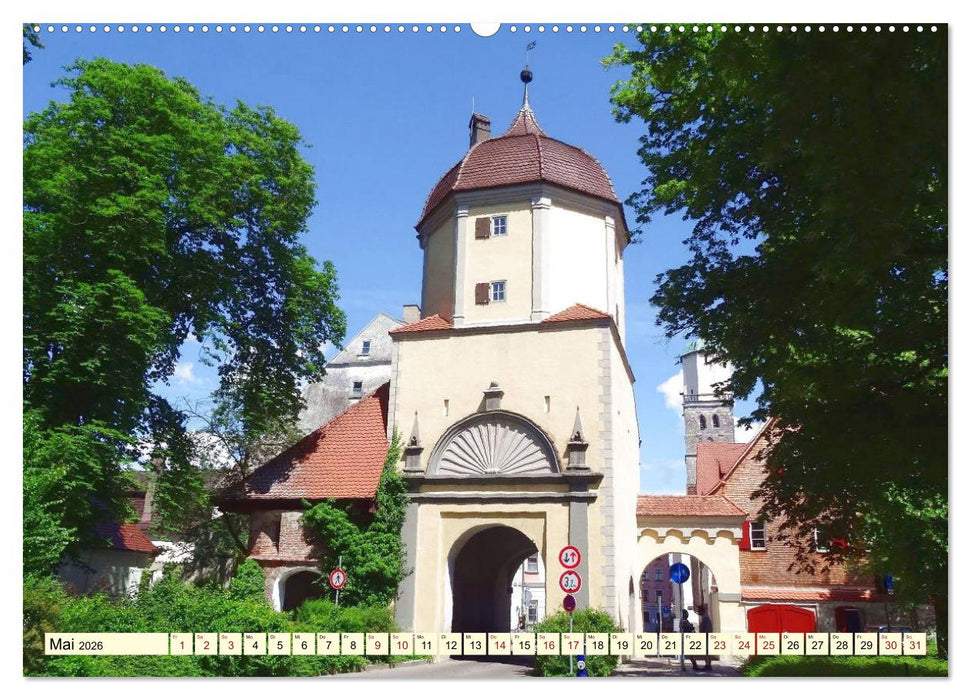 Unterwegs in Memmingen (CALVENDO Premium Wandkalender 2026)