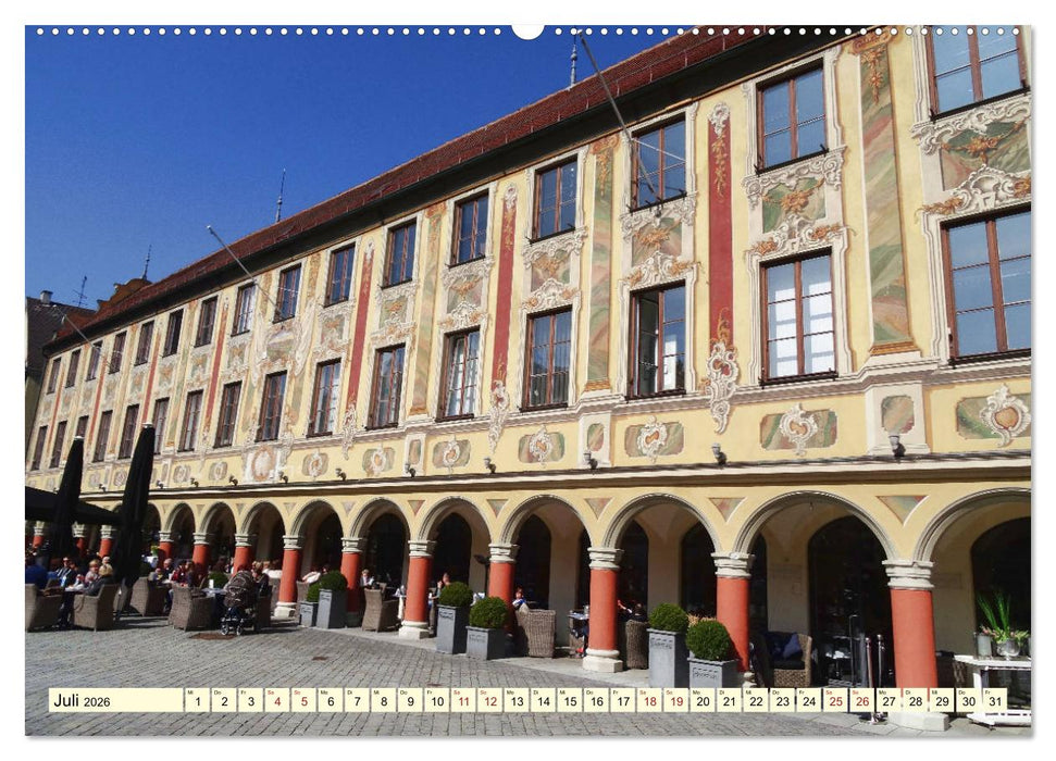 Unterwegs in Memmingen (CALVENDO Premium Wandkalender 2026)