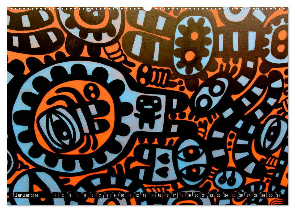 Street art London Michael Jaster (CALVENDO Premium Wandkalender 2026)