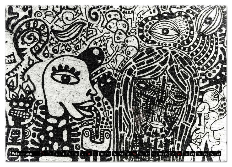 Street art London Michael Jaster (CALVENDO Premium Wandkalender 2026)