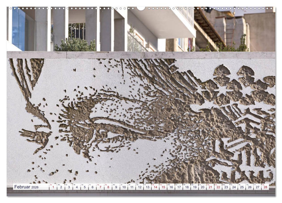 LISSABON GRAFFITI (CALVENDO Wandkalender 2026)