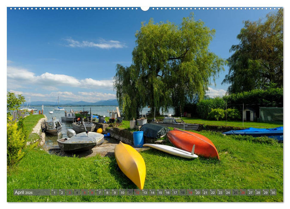 Traumhafter Chiemsee – Impressionen vom Bayerischen Meer (CALVENDO Premium Wandkalender 2026)