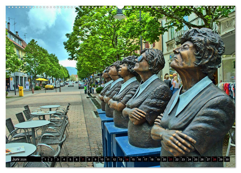 Balingen - ein visueller Streifzug durch die Stadt (CALVENDO Premium Wandkalender 2026)