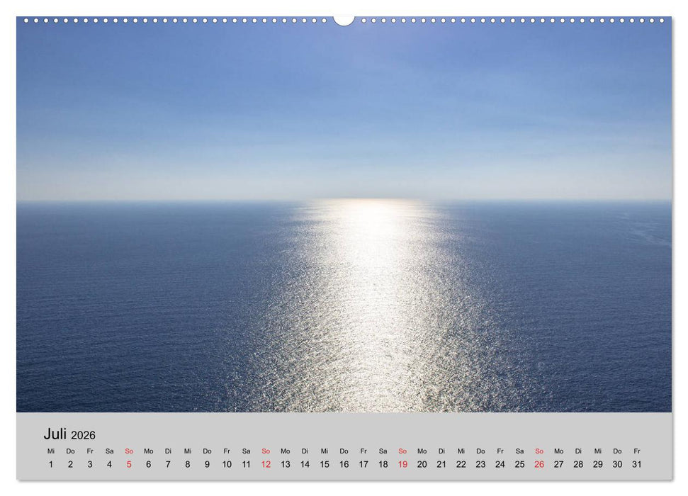 Am Meer. Sehnsucht Wasser (CALVENDO Premium Wandkalender 2026)