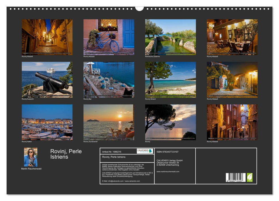 Rovinj, Perle Istriens (CALVENDO Wandkalender 2026)