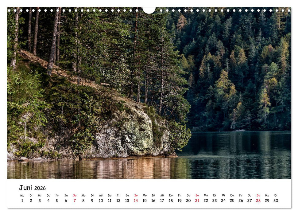 Wanderbarer Weißensee (CALVENDO Wandkalender 2026)
