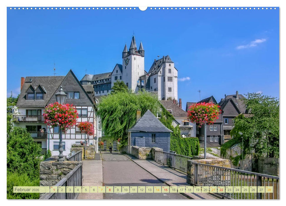 Bezauberndes Lahntal (CALVENDO Premium Wandkalender 2026)