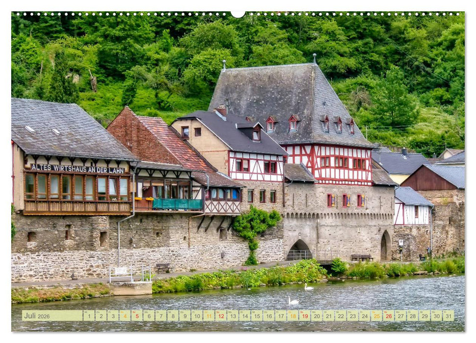 Bezauberndes Lahntal (CALVENDO Premium Wandkalender 2026)