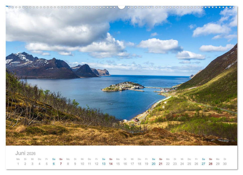 Norwegen - der hohe Norden (CALVENDO Premium Wandkalender 2026)