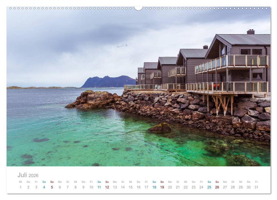 Norwegen - der hohe Norden (CALVENDO Premium Wandkalender 2026)
