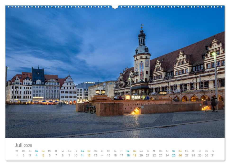 Leipzig - Spaziergang durch Epochen (CALVENDO Premium Wandkalender 2026)