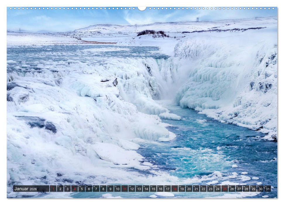 ISLAND Ein fantastisches Erlebnis (CALVENDO Premium Wandkalender 2026)