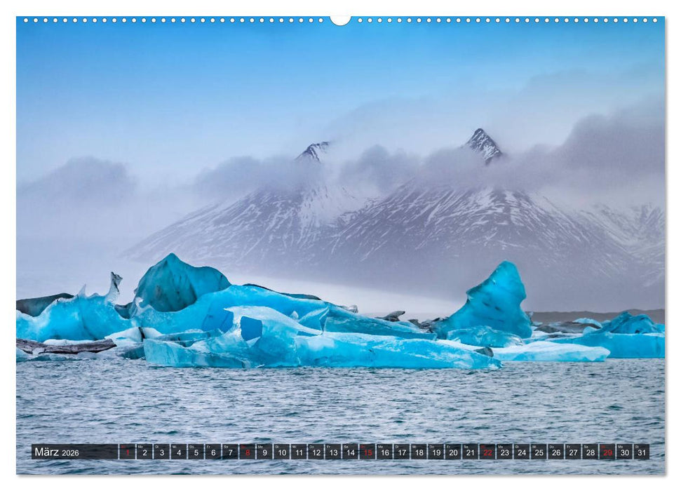 ISLAND Ein fantastisches Erlebnis (CALVENDO Premium Wandkalender 2026)