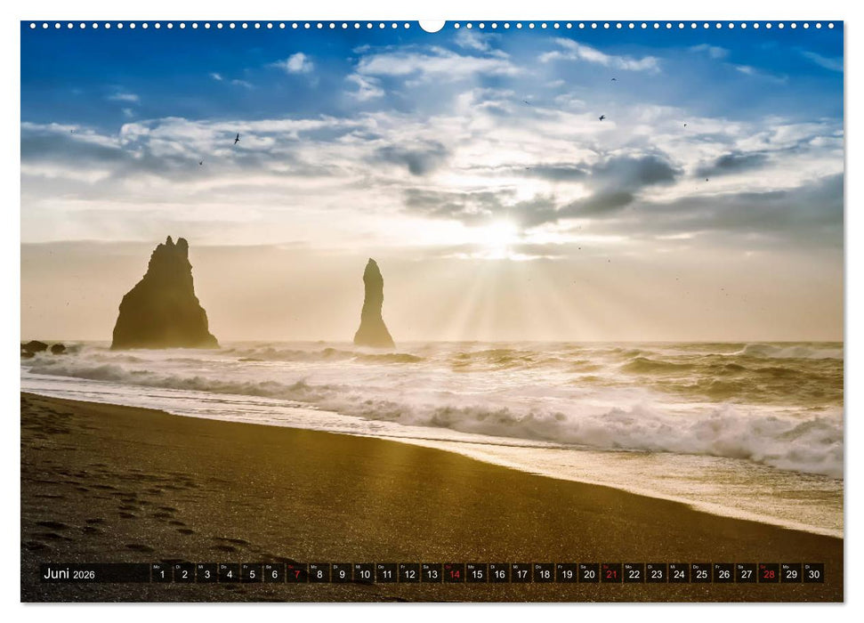 ISLAND Ein fantastisches Erlebnis (CALVENDO Premium Wandkalender 2026)