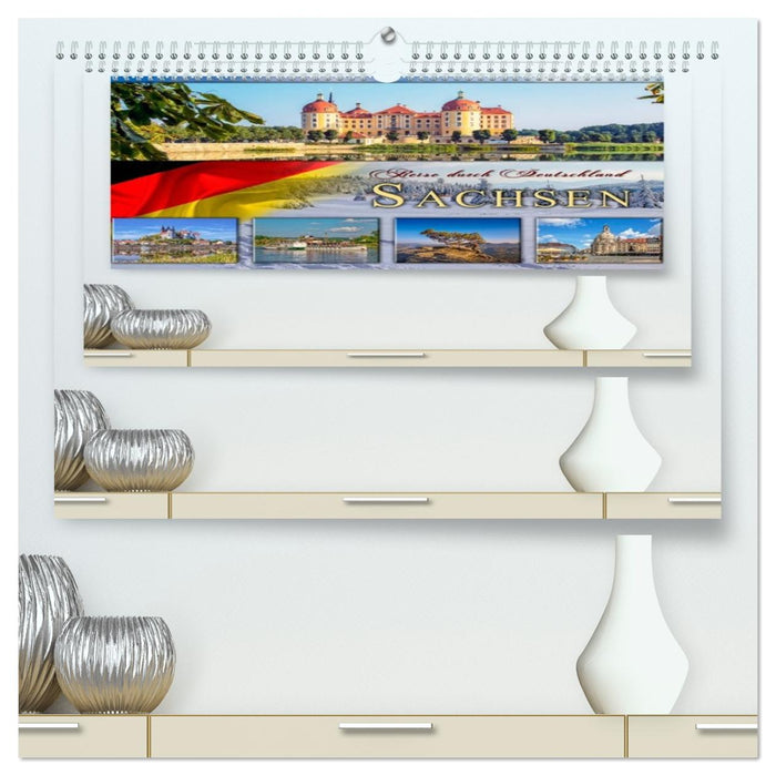 Reise durch Deutschland - Sachsen (CALVENDO Premium Wandkalender 2026)