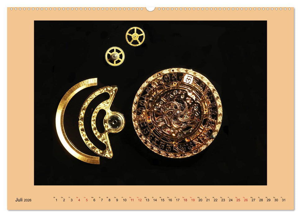 Uhr-Werk-Kunst (CALVENDO Premium Wandkalender 2026)