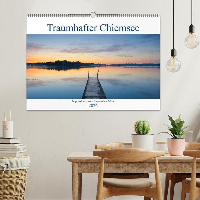 Traumhafter Chiemsee – Impressionen vom Bayerischen Meer (CALVENDO Wandkalender 2026)