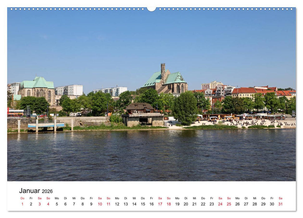 Magdeburg – meine Stadt (CALVENDO Premium Wandkalender 2026)