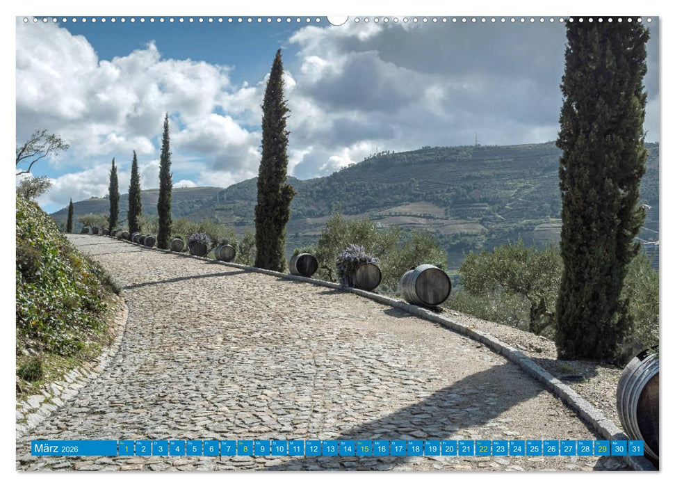 Porto & das Douro-Tal (CALVENDO Premium Wandkalender 2026)