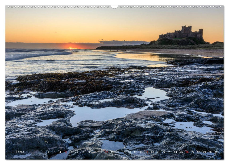 Magisches Northumberland (CALVENDO Premium Wandkalender 2026)