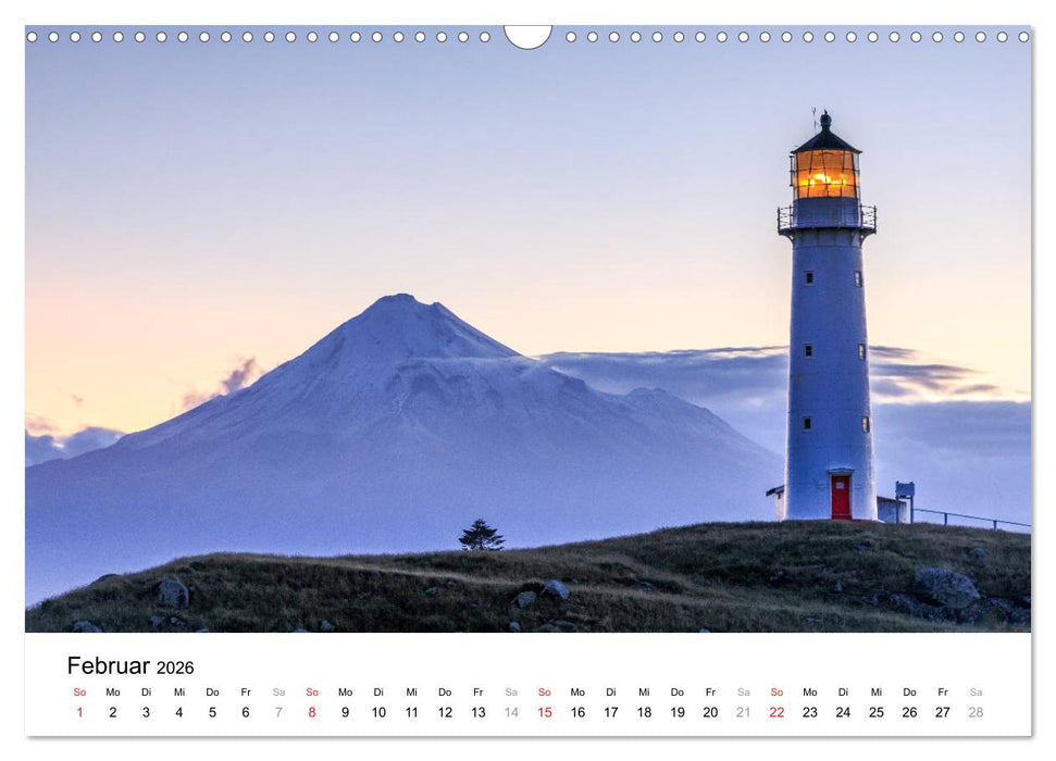 LEUCHTTÜRME - rund um den Globus (CALVENDO Wandkalender 2026)