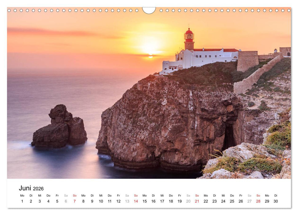 LEUCHTTÜRME - rund um den Globus (CALVENDO Wandkalender 2026)