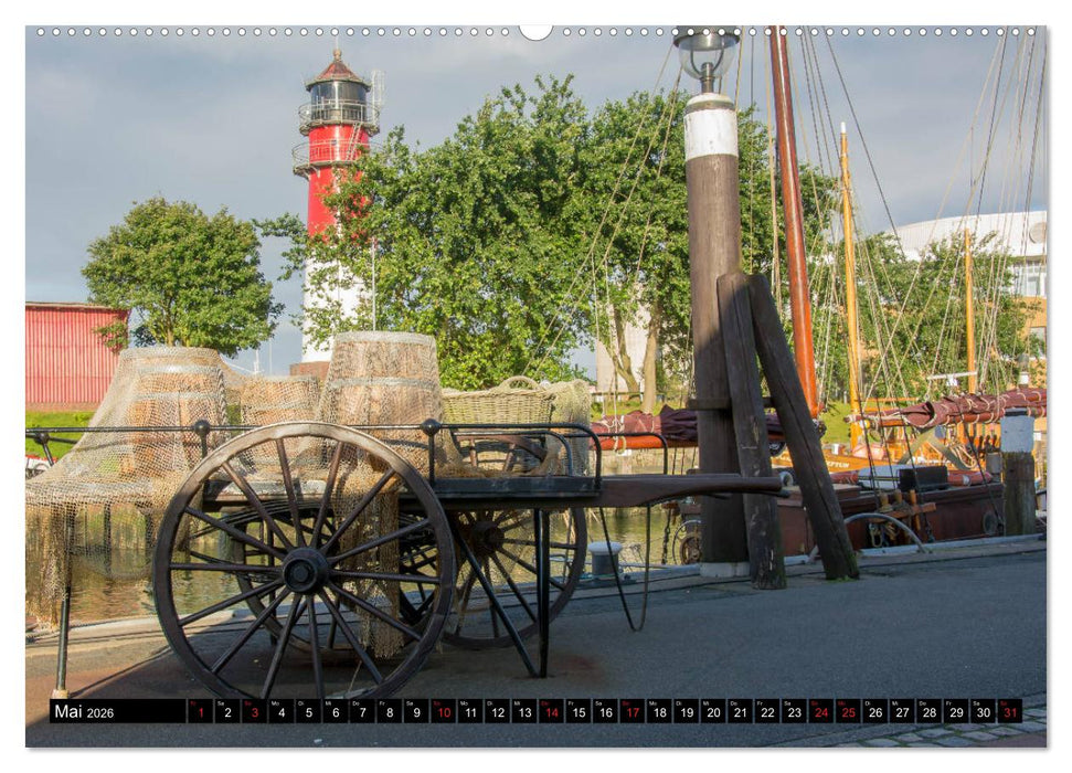 Büsumer Impressionen (CALVENDO Premium Wandkalender 2026)