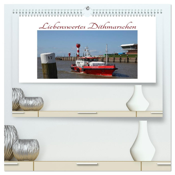 Liebenswertes Dithmarschen (CALVENDO Premium Wandkalender 2026)